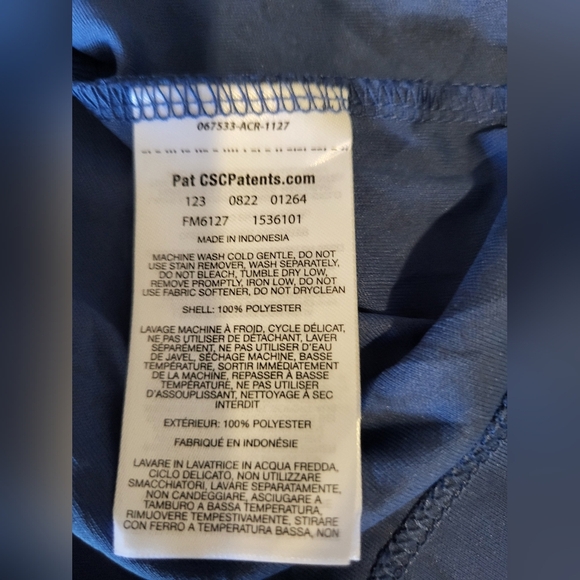 Columbia Men's Short Sleeve Tee in Blue - Picture 5 of 5